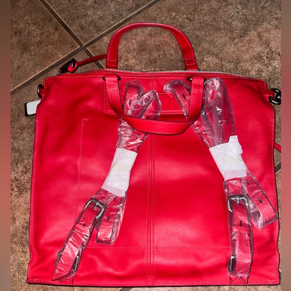 JOY GRYSON Ryan squared solid convertible backpac… - image 9